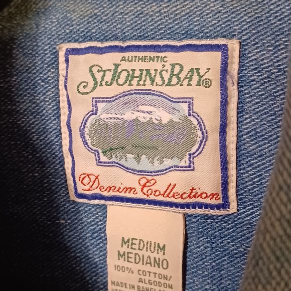 St. John's Bay Women's Denim Jacket, Size M - Picture 5 of 8